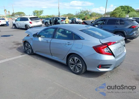 2017 Honda Civic Ex-L из США, поврежденный, VIN 2HGFC1F73HH642488